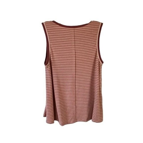 Hem & Thread Ribbed Striped Tank Size Large NWOT - Picture 7 of 8